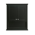 thumbnail image 3 of Wyndham Collection Deborah Wood Bathroom Wall-Mounted Storage Cabinet in White, 3 of 7