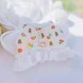 thumbnail image 5 of Small Dog Dress Harness Leash Set,Floral Puppy Princess Dresses Holiday Party Costume Outfits for Chihuahua Yorkshire,Pet Harness Vest for for Small Medium Dogs M, 5 of 7