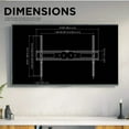 thumbnail image 3 of Pro-Mounts Wall Mount for 60-110 Inch Flat Screen TVs, Slim Metal Bracket, Easy Installation, 3 of 6