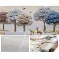 thumbnail image 3 of 3D Wallpaper Artisan Elk Relief SKU# WAL0282, 3 of 11