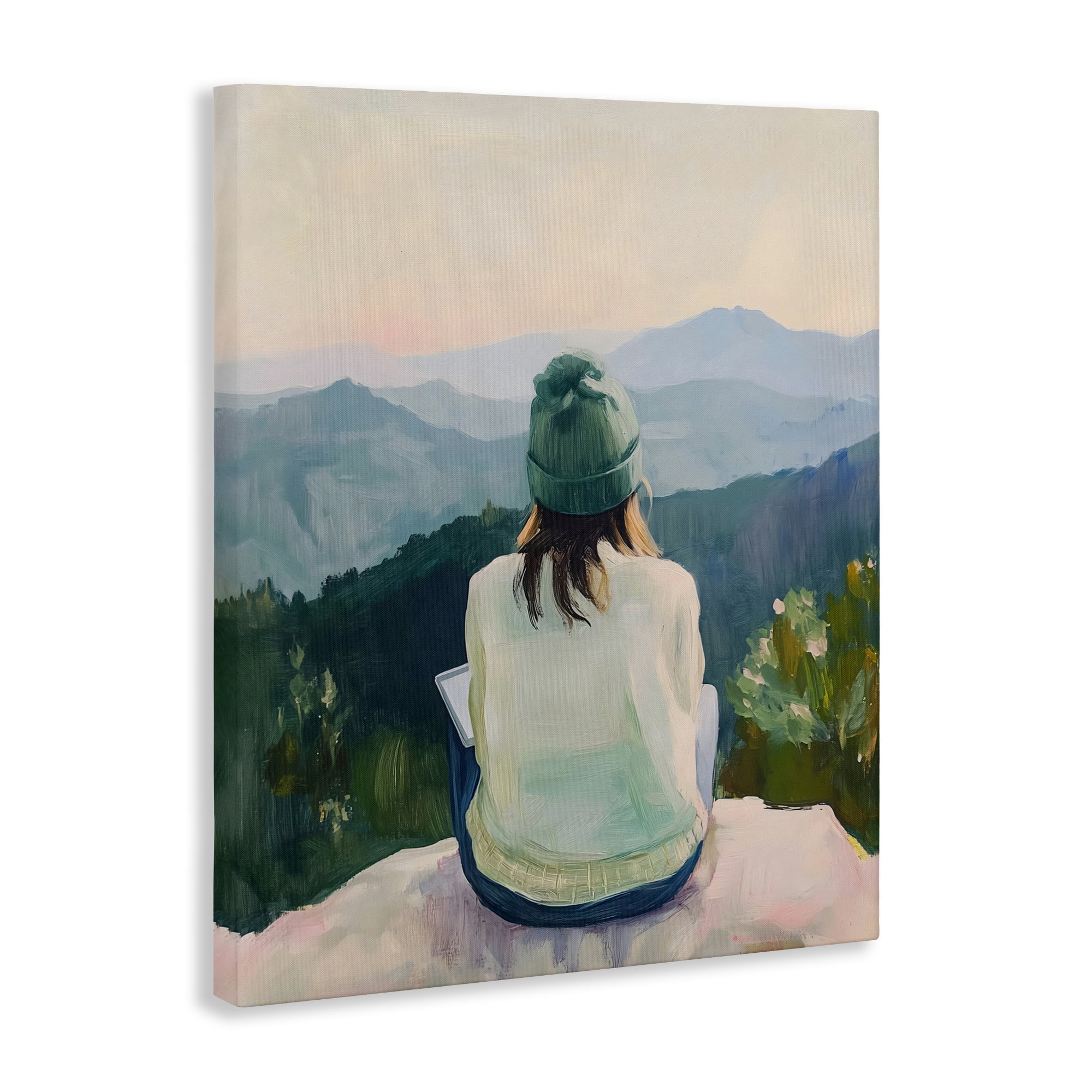 Stupell Industries Mindful Solitude Meditation View Canvas Wall Art, design by The Prints Vibe