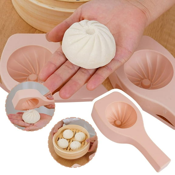 FurNest Steamed Bun Mold, Pp Baozi Mould, Moon Cake Molds/Plum Flower Shape хь