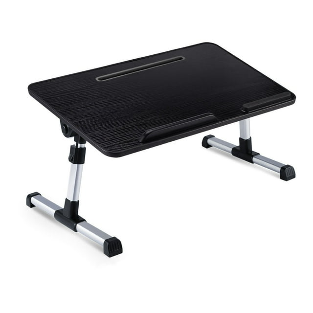Mesa Plegable para Cama NikouMX Aleación de Aluminio Antideslizante Color Negro