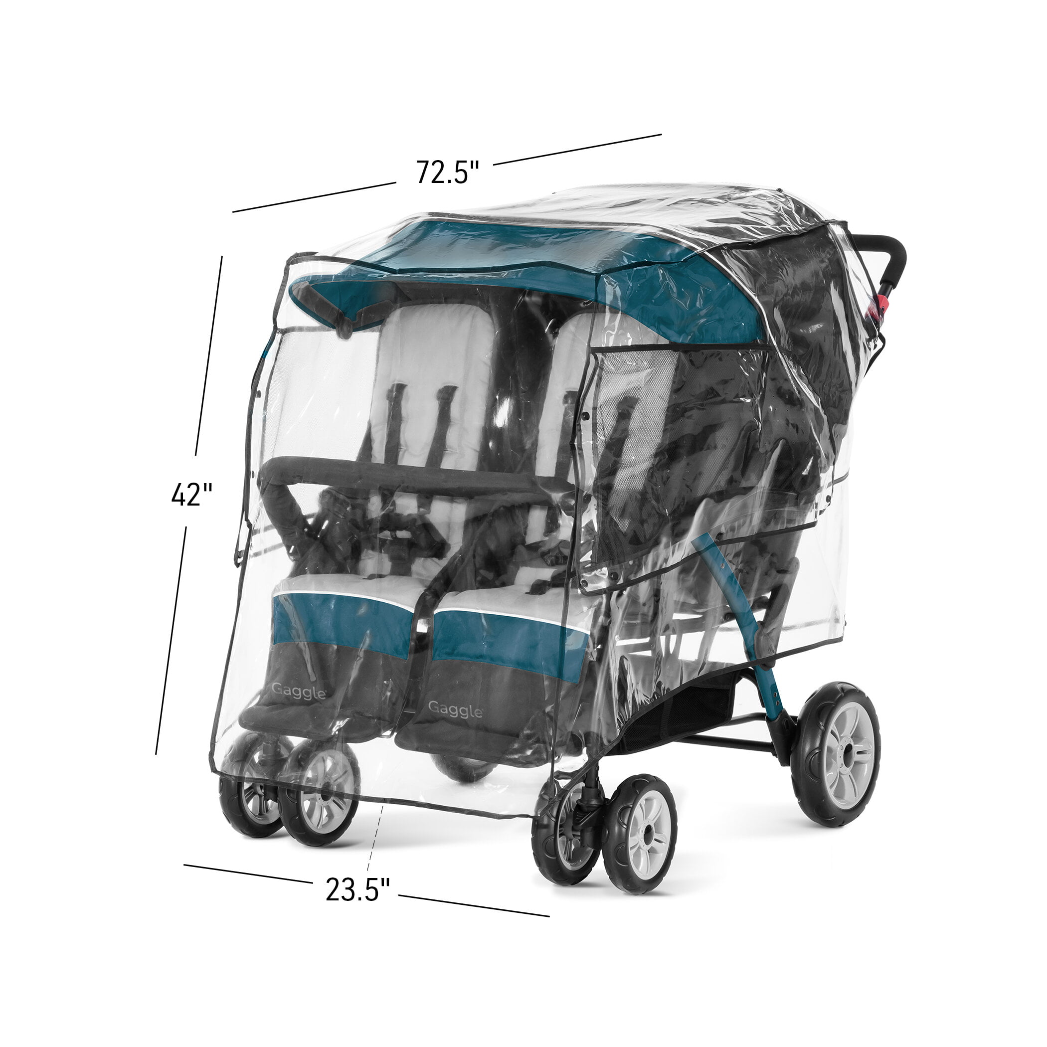  Snap & Snap4 Single Stroller Raincover and Weather