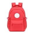 thumbnail image 4 of HJYCHN School Backpack for Girls Lightweight Student Bookbag for Kids Boys and Girls Comfortable Shoulder Straps School Backpacks Red One Size, 4 of 4