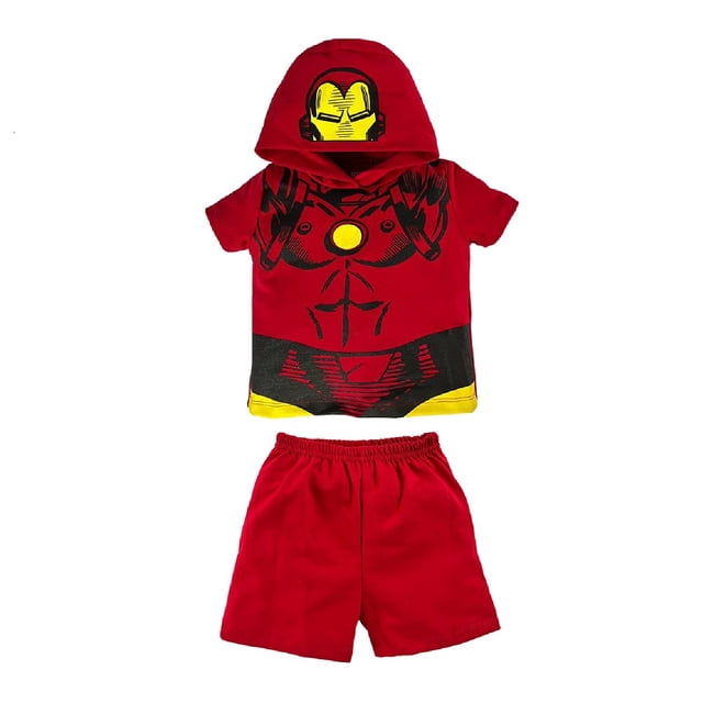 Conjunto Algodón Playera Y Short Disney Y Marvel
