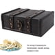 thumbnail image 5 of Caja De Almacenamiento Con Cerradura Cajas De Almacenamiento, Caja De Almacenamiento, Caja De Almacenamiento De Madera Pendientes Para Joyería Collar Pulsera ANGGREK 6273-01-Gris, 5 of 8