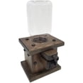 thumbnail image 6 of Wooden cANDY dISPENSER - aMISH hANDMADE cONTAINERS & sTORAGE fOR gUMMY oR pEANUT- wOOD sTORAGE gUMBALL mACHINE fOR sKITTLES oR m&mS - cEREAL dISPENSER cOUNTERTOP (aNTIQUE sLATE), 6 of 8
