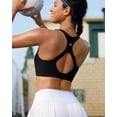 thumbnail image 3 of Top deportivo RUNNING GIRL de alto impacto negro para mujer talla L, 3 of 6