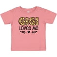 thumbnail image 3 of Inktastic Gigi Loves Me Grandchild Leopard Boys or Girls Baby T-Shirt, 3 of 5