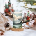thumbnail image 2 of Yayeee Flameless Candles with Remote Flickering Battery Operated Multi Color Changing, Watercolor Mountatin, 2 of 7