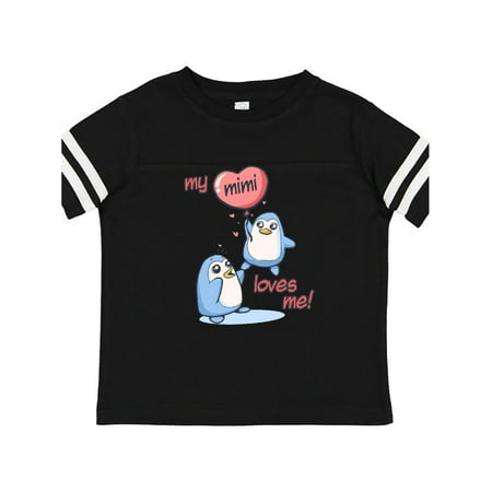 

Inktastic My Mimi Loves Me Gift Toddler Boy or Toddler Girl T-Shirt