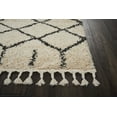 thumbnail image 4 of Nourison Moroccan Shag Bohemian Cream 7'10" x 10'6" Area Rug, (8' x 11'), 4 of 7