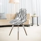 thumbnail image 3 of Funda de asiento de silla con carcasa sin brazos elástica Funda extraíble Mid-Century Modern Bodas Celebraciones Hogar Hotel Sala de color 5 BLESIY cubierta de asiento, 3 of 8