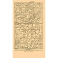 thumbnail image 3 of Plum 12x18 Black Modern Framed Museum Art Print Titled - Kentucky Tennessee Missouri Arkansas - Plum 1882, 3 of 5