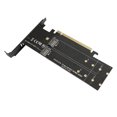 thumbnail image 4 of Tarjeta Expansión M.2 NVME Clave PCIE 3.0 X16 Tarjeta Elevadora SSD 4 Ranuras (sin Disipador Calor), 4 of 9