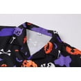 thumbnail image 3 of Camisa Cromoncent para niños, hawaiana, manga corta, Halloween, 13-14 años, 3 of 7