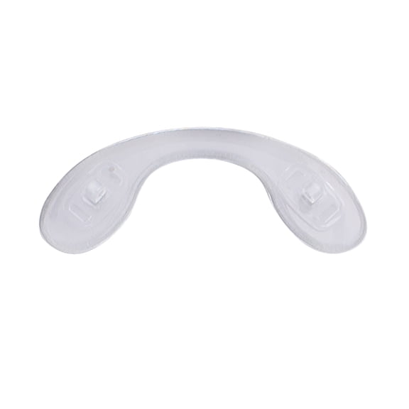 Silicone Eyeglass Nose Pads – 5-Pack Anti-Slip Nose Pads for Glasses – Hypoallergenic, Non-Slip Eyewear Support Strips – Reusable Nose Grips for Eyeglasses – U Shaped Eyeglasses Nose Pads,for Adult
