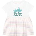 thumbnail image 3 of Inktastic My Oma Loves Me Fish Girls Baby Dress, 3 of 5