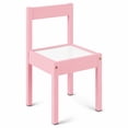thumbnail image 4 of Mainstays Kids 3-Piece Dry Erase Activity Table and Chair Set for Learning, Drawing & Creative Play, Pink, 4 of 8