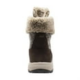 thumbnail image 2 of Women's Microfleece Lace Winter Boot Brown, 2 of 3