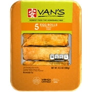 Van's Kitchen Premium Pork Egg Rolls 13.5 oz, 5 count, Tray