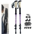 thumbnail image 1 of 2 Bastones De Trekking De Fibra De Carbono - Ajustables Y Ligeros Para Senderismo Y Montañismo, 1 of 5