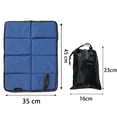 thumbnail image 3 of Coussin de Siège de Randonnée, Coussin Pliable pour s'Asseoir, Coussin de Siège de Stade Pliable, – Coussin de Camping Imperméable – Siège de Gradin Extérieur, Voyage, Pique-Nique et Randonnée, 3 of 9