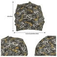 thumbnail image 2 of Naloa Hockey1 Beanie for Men Women Knitted Unisex Winter Hat Beanies Cap Knit Cuffed Beanies Hats, 2 of 7
