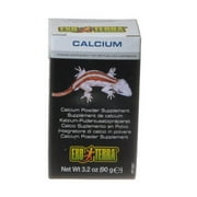 Exo-Terra Calcium Powder Supplement for Reptiles & Amphibians 3.2 oz (90 g) Pack of 2