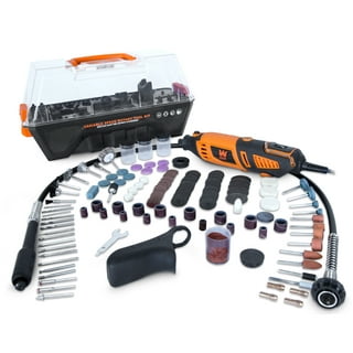 JORGENSEN Rotary Tool Kit, 6 Variable Speed Rotary Tool With 51pcs Rotary  Tool Accessories, 1.6 Amp Powerful Rotary Tool 