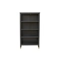 thumbnail image 3 of 4 Shelf Narrow Bookcase - Dark Grey, 3 of 6