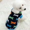 thumbnail image 4 of TELOLY Dog Sweater,Soft Knit Fabric Dog Onesie,Warm and Gentle Dog Hoodie,S, 4 of 4