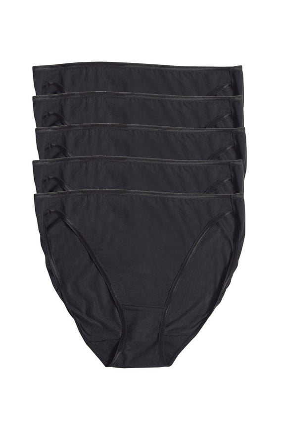 | So Smooth Modal Hi Cut Panty | Hi Leg Opening Panties for Women | 5-Pack