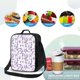 thumbnail image 4 of Disketp Lavender Flowers Bolsa Térmica Estampada para Almuerzo, Lonchera para Hombres y Mujeres Adultos, 4 of 7