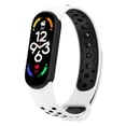thumbnail image 1 of Bandas de repuesto compatibles con Xiaomi Band, bandas de repuesto compatibles con correa de muñeca ajustable, pulseras de silicona suave, rendimiento sólido, 1 of 7
