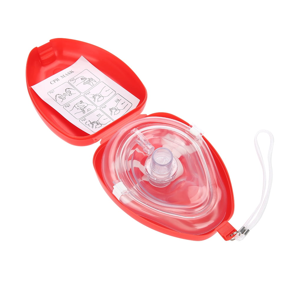 OTVIAP CPR Mask with Oneway Valve CPR Face Protect for First Aid
