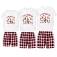 thumbnail image 2 of Pijamas navideños a juego para la familia, conjunto de Pijamas cortos con My Gnomies, 2 of 3