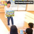 thumbnail image 1 of Rompecabezas de madera Juguetes animales Frutas Verduras Rompecabezas de aprendizaje Tablero Rompecabezas educativos preescolares Actividad Juguetes Juguete educativo Regalo ANGGREK Otros, 1 of 8