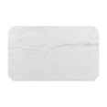 thumbnail image 5 of Pemberly Row Transitional White Marble Standard Height Dining Table, 5 of 10