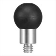 thumbnail image 1 of Adaptador de Rótula de Aluminio de 17 mm con Rosca de 1/4 Pulgada, Brazo de Zócalo de 17 mm, Bola de TPU para Soporte de Teléfono de Bicicleta o Motocicleta., 1 of 5