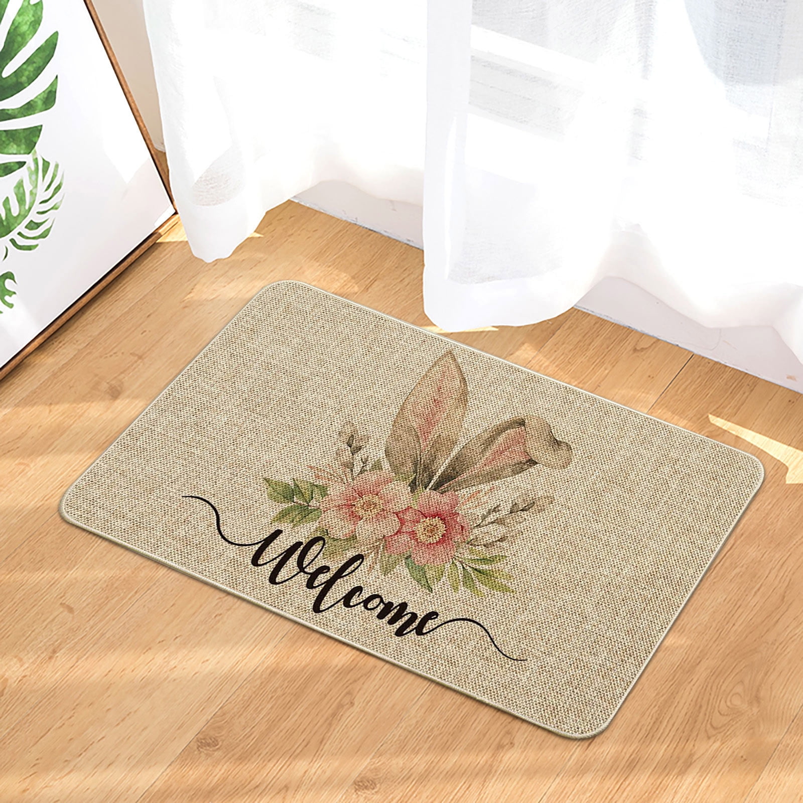 lulshou Easter Decorations Easter Day Doormats Home Carpets Decor Carpet Living Room