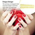 thumbnail image 2 of Maoww Art Delicate Removable Artificial Tips Extension Fingernails Fashion Wraps Manicure Tools Decoration for Girls Type 19, 2 of 6