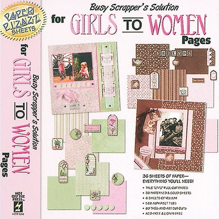 Paper Pizazz Papers & Accents, Girls To Women
