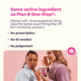 thumbnail image 5 of Restart Emergency Contraceptive Morning After Pill, Plan B Alternative, 1.5 mg Levonorgestrel, Single Tablet, 5 of 6