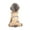 Khaki-XL, variant on Small Dog Winter Clothes Warm Flannel Jackets with Traction Hook Windproof Puppy Jumpsuits Skiing Hiking Thick Clothing