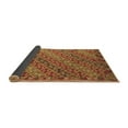 thumbnail image 2 of Ahgly Company Indoor Round Oriental Brown Traditional Area Rugs, 6' Round, 2 of 4