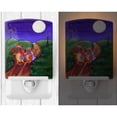 thumbnail image 2 of Caroline's Treasures 7281CNL Trick or Treat Halloween Pug Ceramic Night Light, 6x4x3", multicolor, 2 of 2