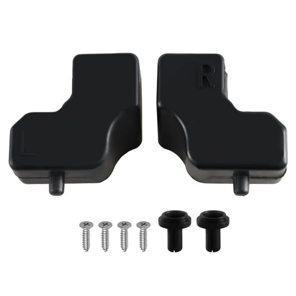 LH & RH Tailgate Top Rubber Bumper Cushion Bushings Fit for Ford F-250 F-350 F-450 F-550 Replace#: HC3Z-99439A00-A HC3Z-99439A00-B