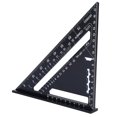 thumbnail image 3 of LAFGUR Outil de Mesure Triangle Angle Rapporteur, Mesure d'Angle Triangle, Rapporteur Triangle, pour les Amateurs pour les Constructeurs de Maisons, 3 of 8